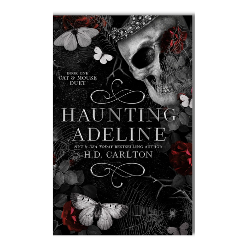 Book cover for 'Haunting Adeline' by H.D. Carlton