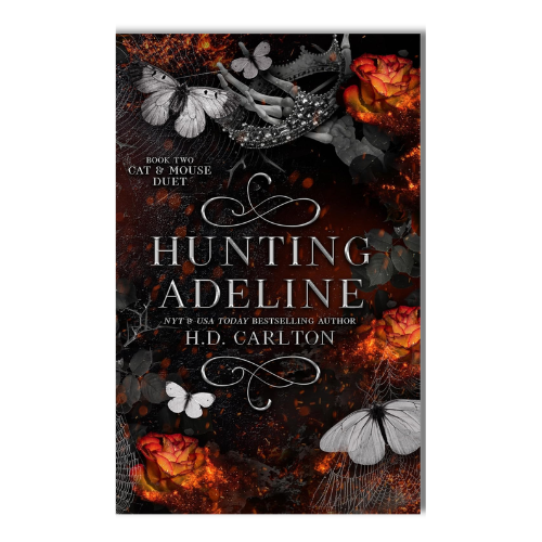 Book cover for 'Hunting Adeline' by H.D. Carlton