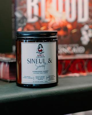 Spicy Librarian Coconut Wax Candles