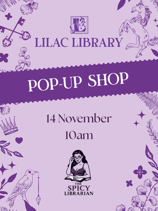 Lilac Library x The Spicy Librarian Pop Up