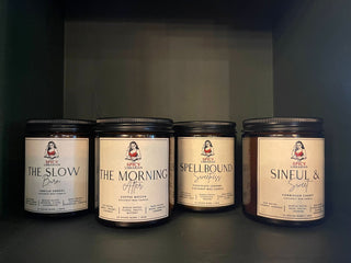 Spicy Librarian Coconut Wax Candles